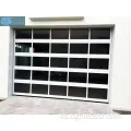 Panel de vidrio transparente eléctrico Puerta de garaje seccional